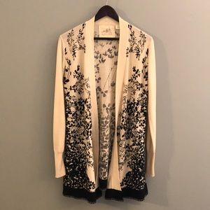 Anthropologie Angel of the North Cardigan